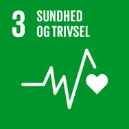 FNs Verdensmål 3 om sundhed og trivsel.