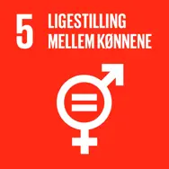 FNs Verdensmål 5 om ligestilling mellem kønnene.