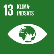 FNs Verdensmål 13 om klimaindsats.