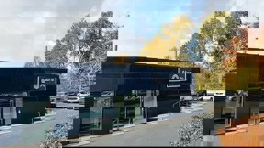 Indgangen til Aleris Odense.