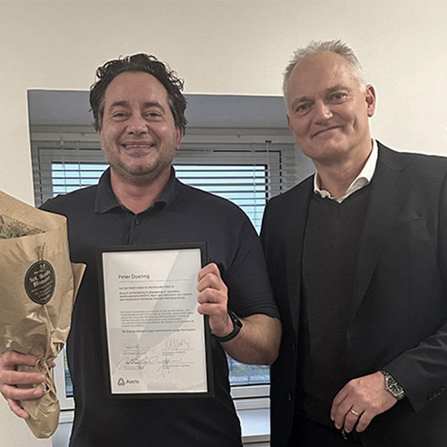 Overlæge Peter Døring & CEO Michael Gram Kirkegaard.