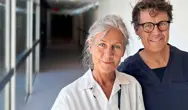 Kvindelig og mandelig læge fra Aleris Danmark.