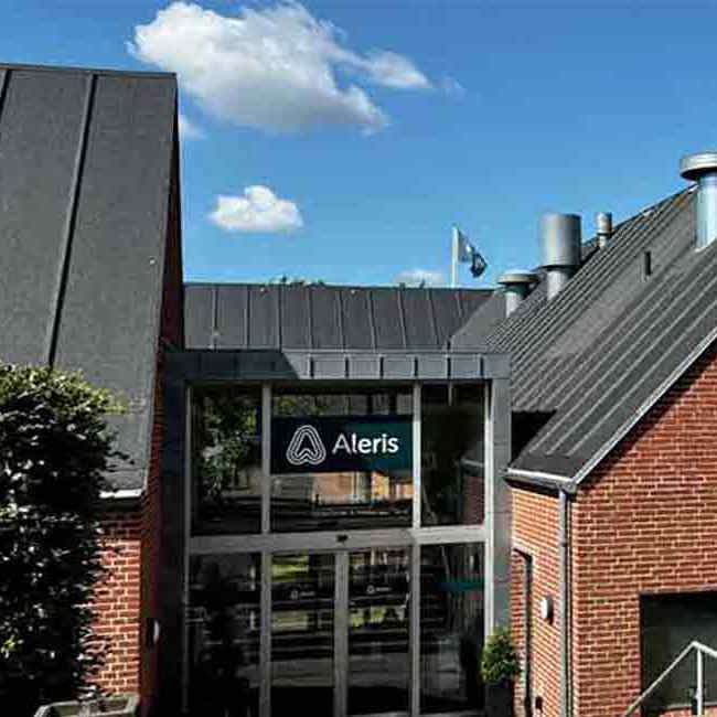 Indgangen ved Aleris Aalborg.