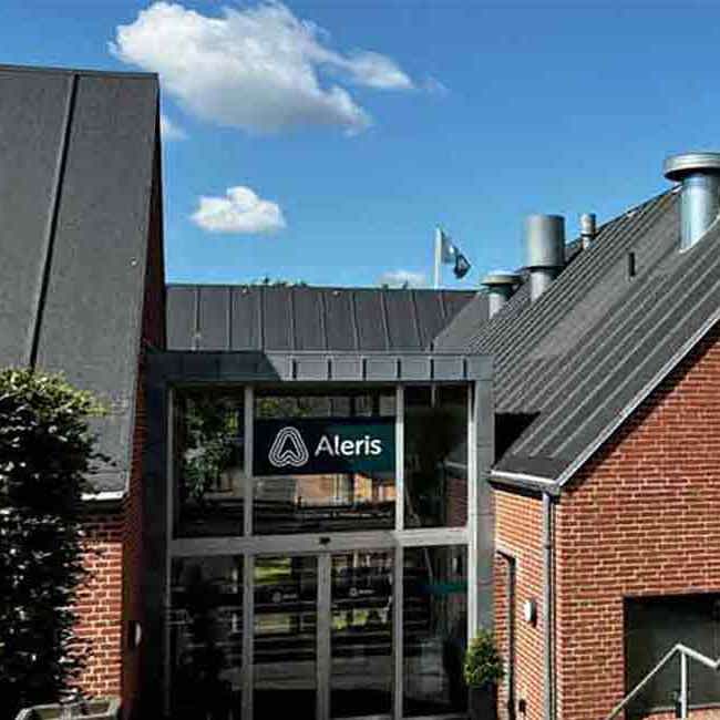 Indgangen ved Aleris Aalborg.