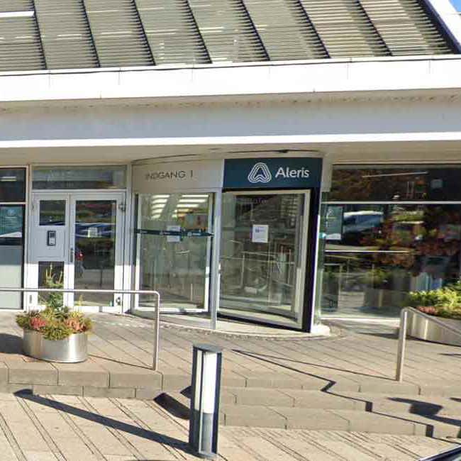 Indgangen ved Aleris Søborg.