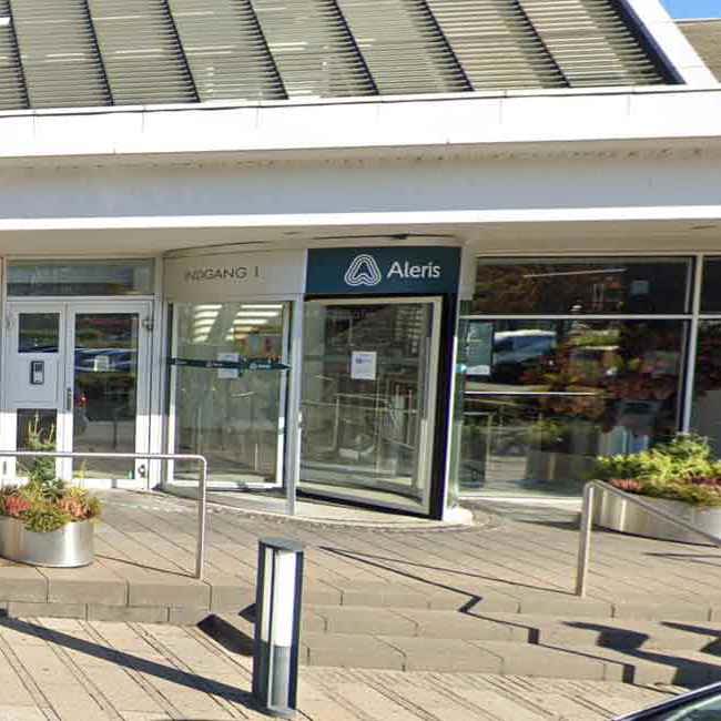 Indgangen ved Aleris Søborg.