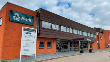 Indgangen til Aleris Ringsted.