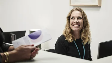 Receptionist hos Aleris Fertility.