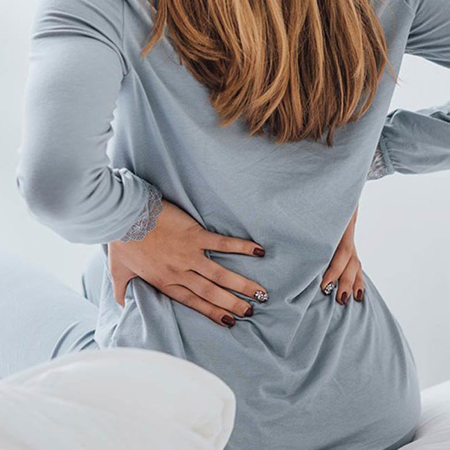 Svær grad af endometriose.