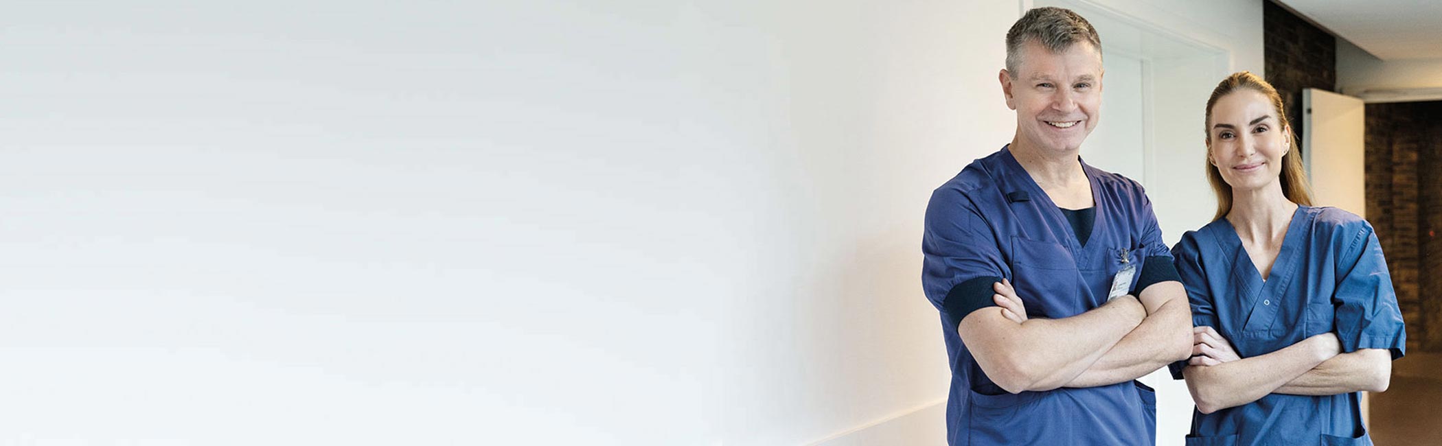 Jan Møller Nielsen og Camilla Asferg, speciallæge i kardiologi med speciale i ablation ved Aleris Hospitaler.