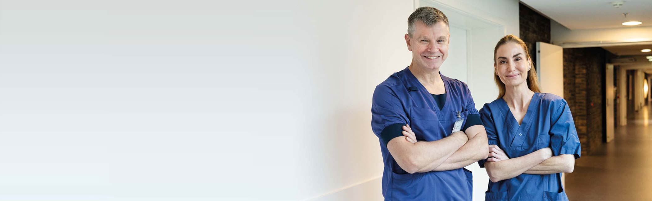 Jan Møller Nielsen og Camilla Asferg, speciallæge i kardiologi med speciale i ablation ved Aleris Hospitaler.