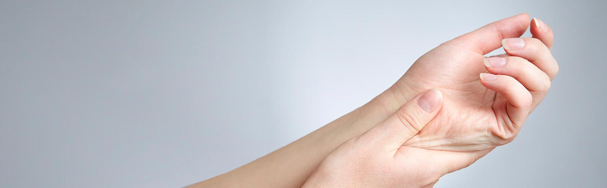 Massage af egen hånd.