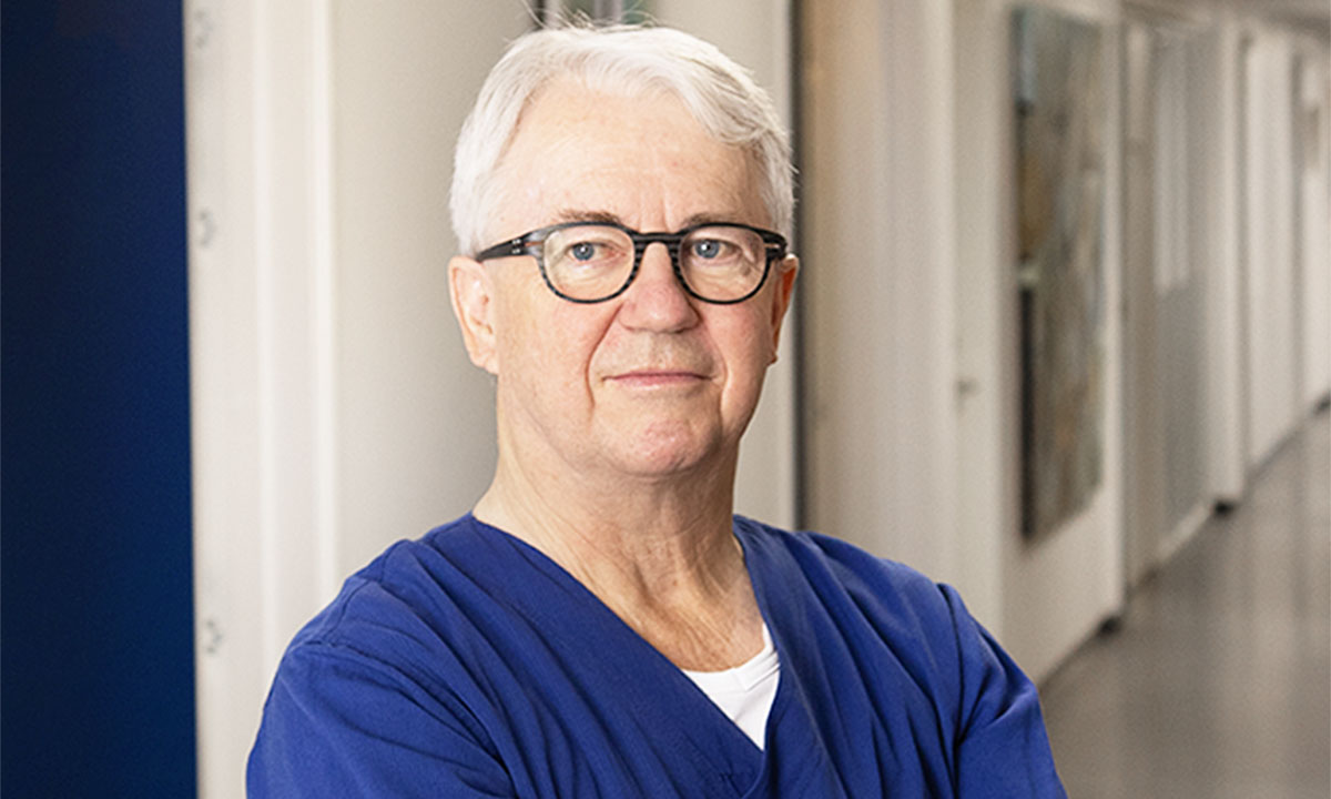 Overlæge, Professor, dr. med Peter Funch-Jensen ved Aleris Hospitaler.