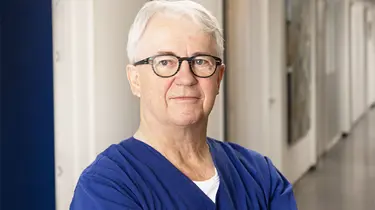 Overlæge, Professor, dr. med Peter Funch-Jensen ved Aleris Hospitaler.