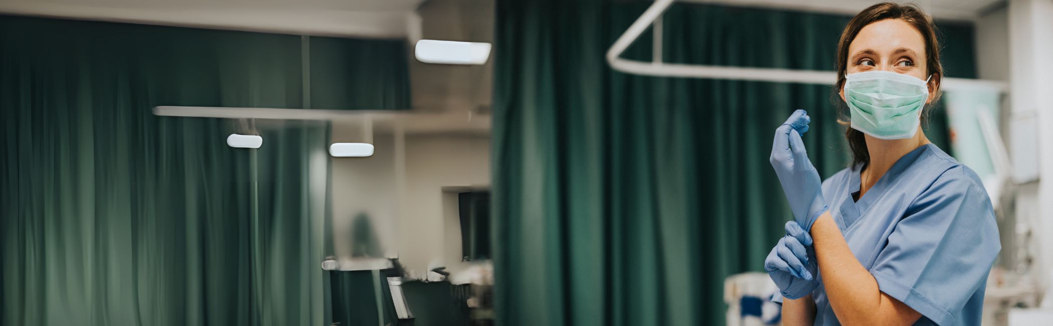 Læge klar til at modtage ny patient.